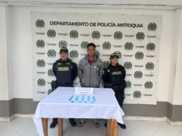 Operativos en El Santuario dejan dos capturas y decomiso de más de 130 dosis de estupefacientes.