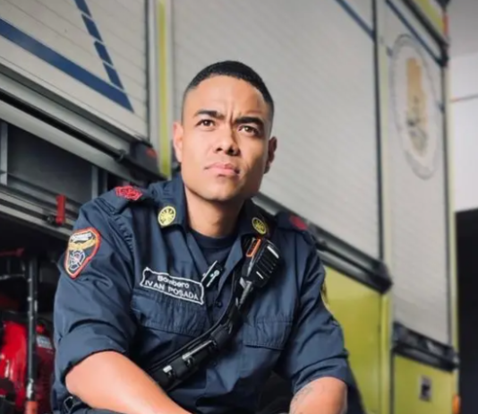 Medellín de luto: bombero perdió la vida tras colapso estructural en incendio