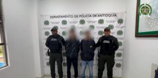 Golpe a la extorsión en El Peñol: capturados dos hombres cuando cobraban “vacunas” a comerciantes
