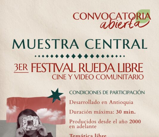 Cine con sello local: abre convocatoria para el III Festival Rueda Libre en La Ceja