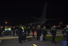 Refuerzo aéreo en Antioquia: 400 uniformados llegan para custodiar las elecciones