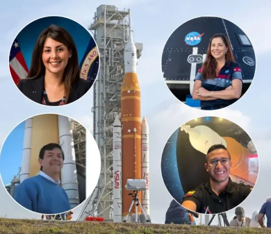 Cuatro colombianos, clave en la misión Artemis II que marca el regreso a la Luna