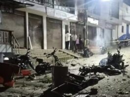 Violento ataque en Briceño: lanzan granada contra estación de Policía