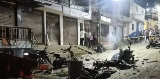 Violento ataque en Briceño: lanzan granada contra estación de Policía