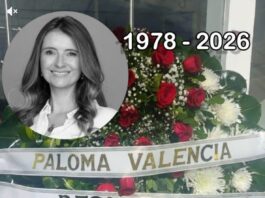Amenazan a Paloma Valencia con corona fúnebre en plena campaña presidencial