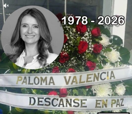 Amenazan a Paloma Valencia con corona fúnebre en plena campaña presidencial
