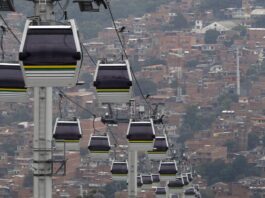 Anuncian séptimo metrocable en Medellín para conectar a San Antonio de Prado