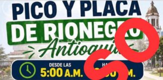 Alcaldía de Rionegro desmiente implementación de pico y placa