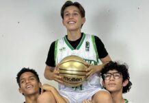 Emilio “Chava”, la joven promesa de Rionegro que brilla en la Selección Antioquia de Baloncesto