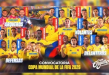 Néstor Lorenzo anunció los 26 convocados de Colombia para el Mundial 2026