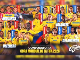 Néstor Lorenzo anunció los 26 convocados de Colombia para el Mundial 2026