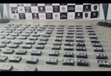 Incautan más de 100 kilos de cocaína en zona boscosa de Rionegro