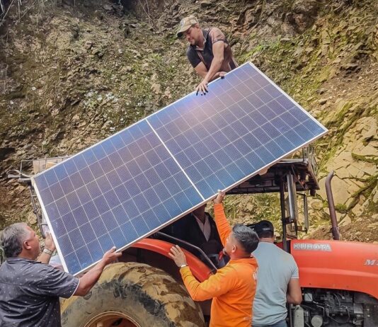 La energía solar llega a comunidades históricamente olvidadas en Sonsón
