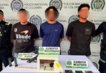 Recuperan $43 millones robados en Rionegro y capturan a presuntos delincuentes