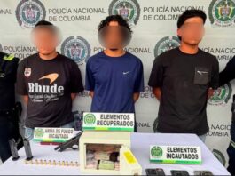 Recuperan $43 millones robados en Rionegro y capturan a presuntos delincuentes