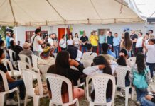 Marinilla entregó renovada la Escuela Rural Isidoro Gómez y cerca de un kilómetro de placa huella en El Rosario