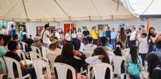 Marinilla entregó renovada la Escuela Rural Isidoro Gómez y cerca de un kilómetro de placa huella en El Rosario