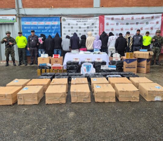 Balance de seguridad en Rionegro: 569 capturas y aumento en incautación de estupefacientes